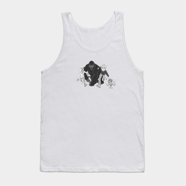 Jonny Quest Adventure 1 Tank Top by Silverado10